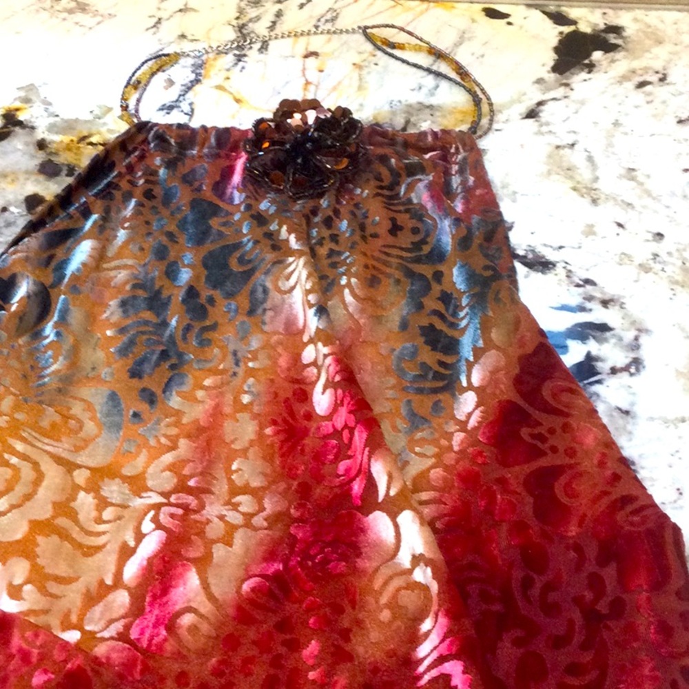 - - - Fancy Julie Mango halter top